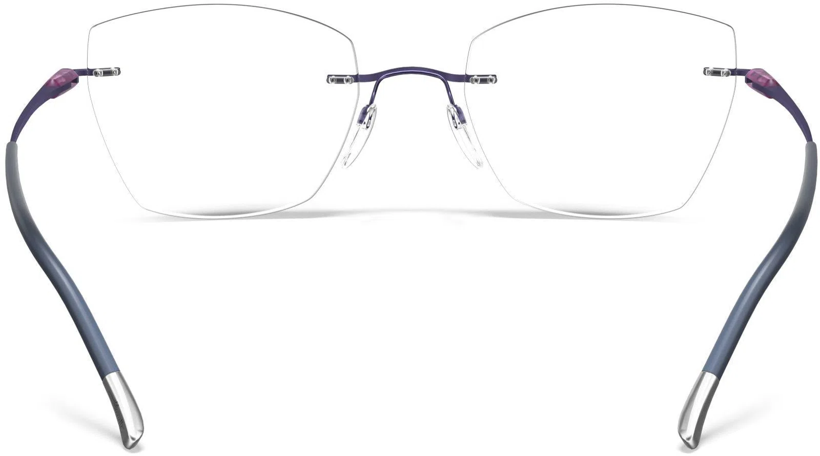 Silhouette Purist Color Groove Demo Rimless 5561 Eyeglasses - view 105